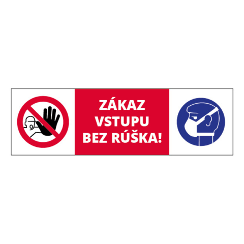 Zákaz vstupu bez rúška