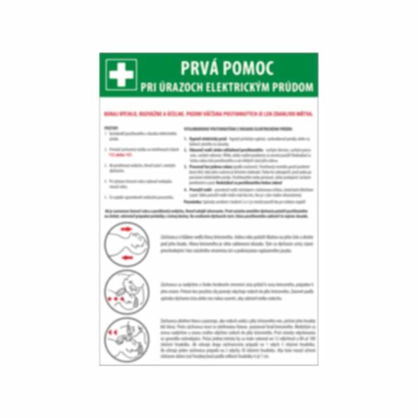 Prvá pomoc pri úrazoch elektrickým prúdom