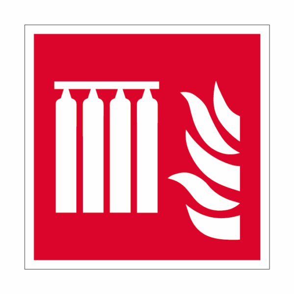 ISO F008 Pevná hasiaca batéria