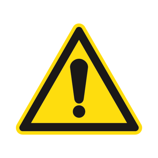 ISO W001 Všeobecná výstraha