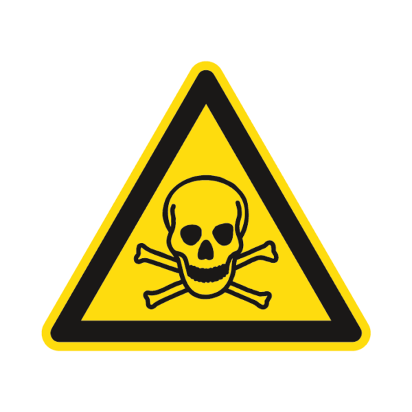 ISO W016 Toxický materiál