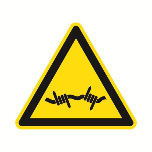 ISO W033 Ostnatý drôt