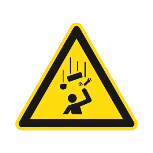 ISO W035 Padajúce predmety