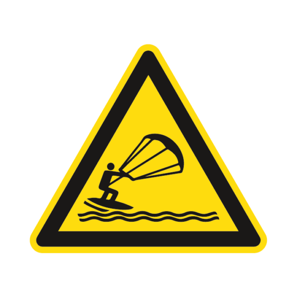 ISO W062 Varovanie pred kite surfingom