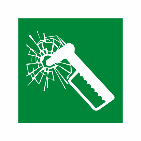 ISO E025 Núdzové kladivo