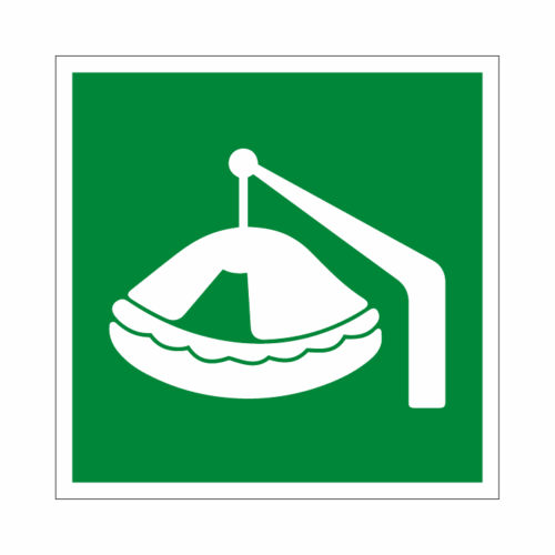 ISO E039 Miesto spustenia záchranného člna