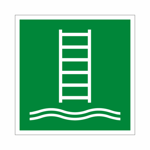 ISO E053 Naloďovací rebrík