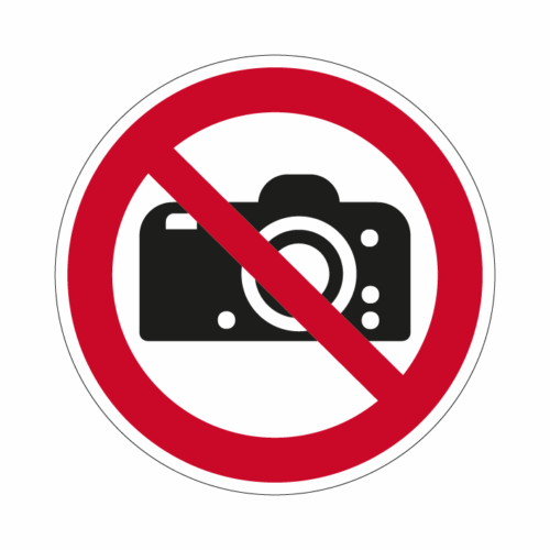 ISO P029 Zákaz fotografovania