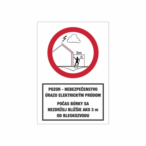 753 - Označenie bleskozvodu