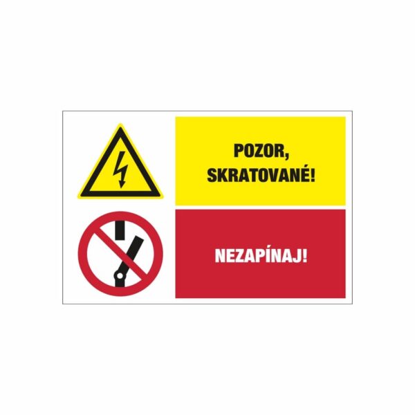 D300 - dvojitá kombinovaná značka