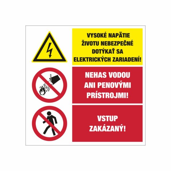 T325 - trojitá kombinovaná značka