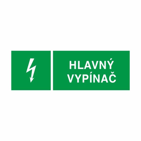 04 - Hlavný vypínač - elektrotechnická značka