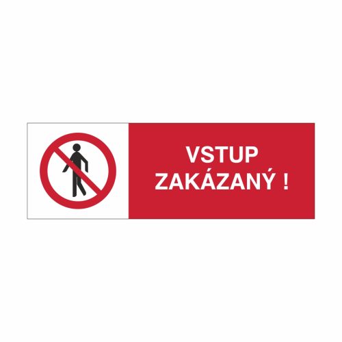 Vstup zakázaný