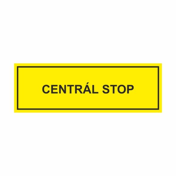 Centrál stop