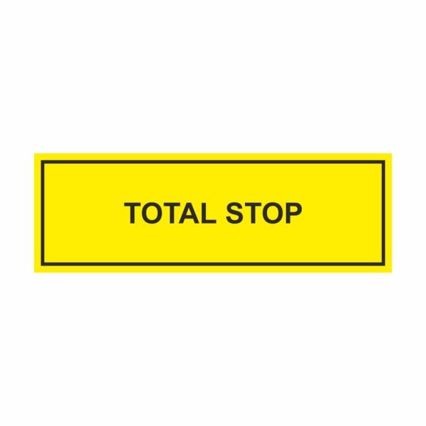 Total stop