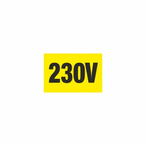 E008SE 230V - elektrotechnická značka