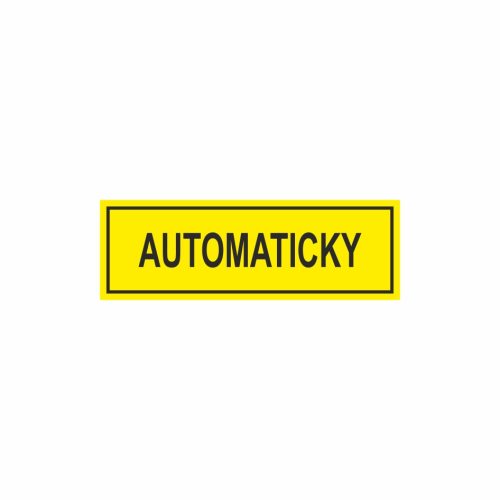 E040SE Automaticky - označovacia elektrotechnická značka