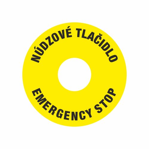 Núdzové tlačidlo - Emergency stop