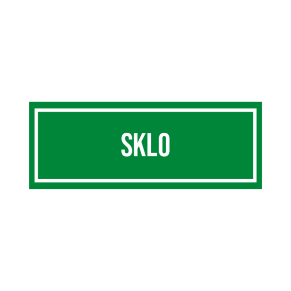 Sklo