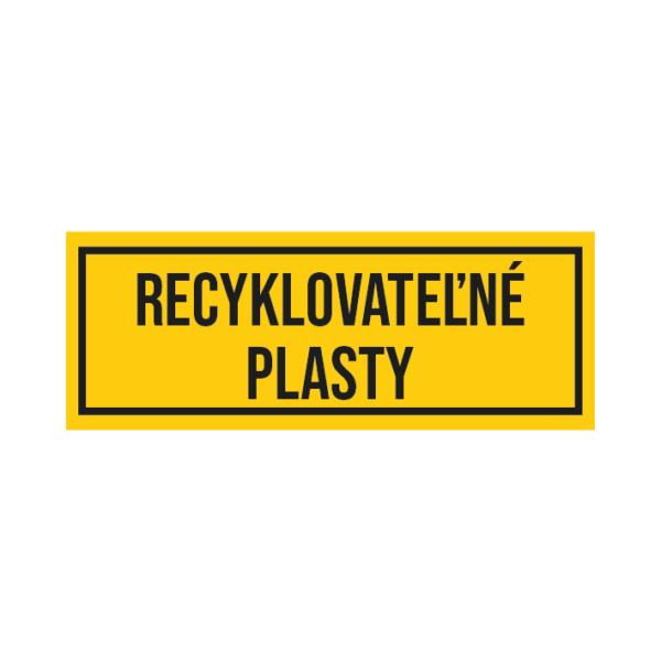 Recyklovateľné plasty