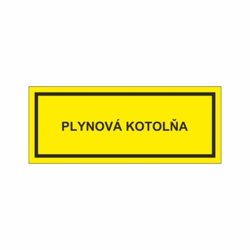 Plynová kotolňa - textová značka M04