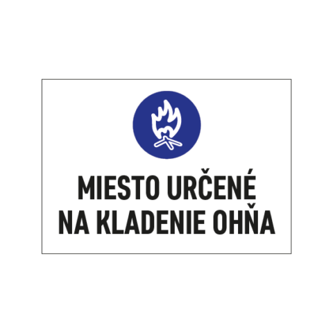 Miesto určené na kladenie ohňa