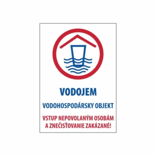 529 - Vodojem - vodohospodárska značka